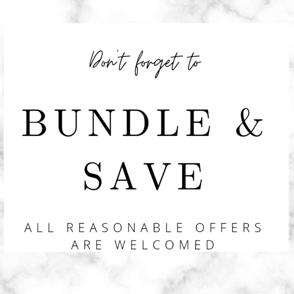 BUNDLE & SAVE!!!!!